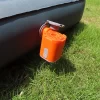 Mini bomba de ar elétrica bomba de inflação sem fio para colchão de ar.